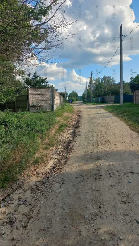 Овраг в деревне ломы