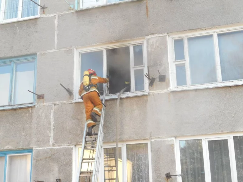 Пожар в общежитии