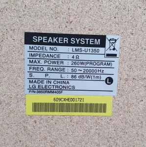 Музыкальный центр LG LM-U1350