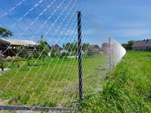 Установка забора