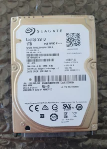 Гибридный жесткий диск 1TБ HDD + 8ГБ SSD