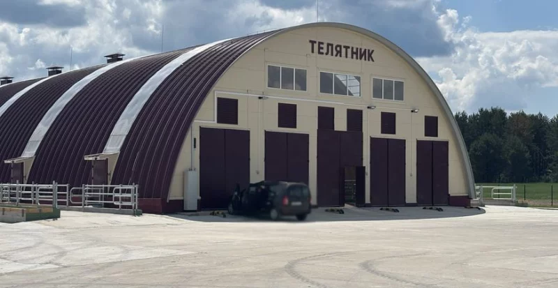 МТК в Телуше Бобруйского района открыл вторую очередь: предприятие наращивает надои и готовится к 25 тоннам молока
