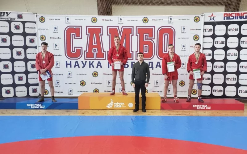 Шесть медалей у самбистов «Спартака» на первенстве страны