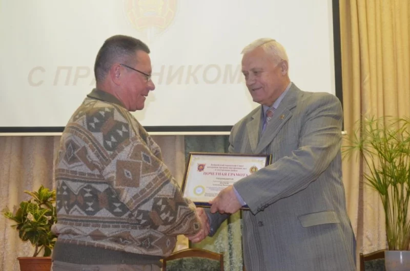 Торжество для людей мужественной профессии