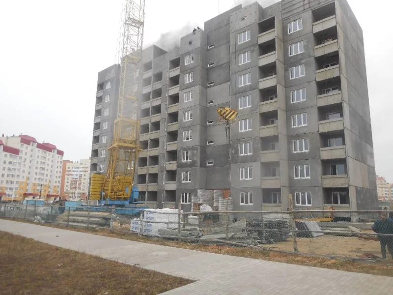 Пожар на стройке