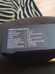 Led лампочки HIR-2 9012 6500k и H7
