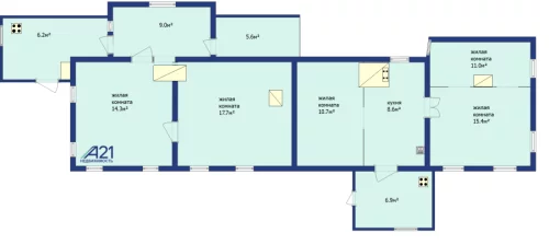 Большой дом по ул. Ломоносова