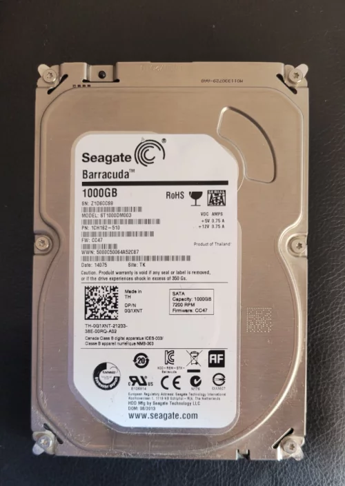 Жесткий диск HDD 1000 ГБ для ПК