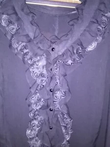 Блузка  с рюшами