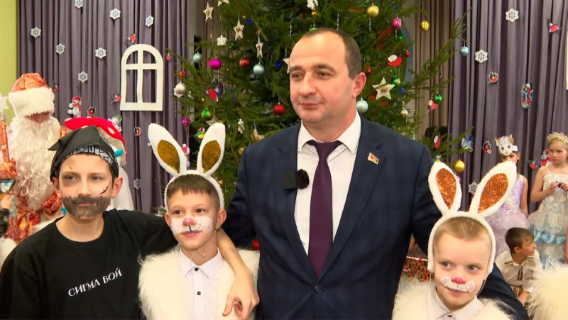 Праздник пришёл в Каменскую специальную школу-интернат Бобруйского района