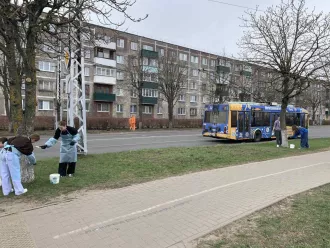 Санитарный день прошел в Ленинском районе Бобруйска