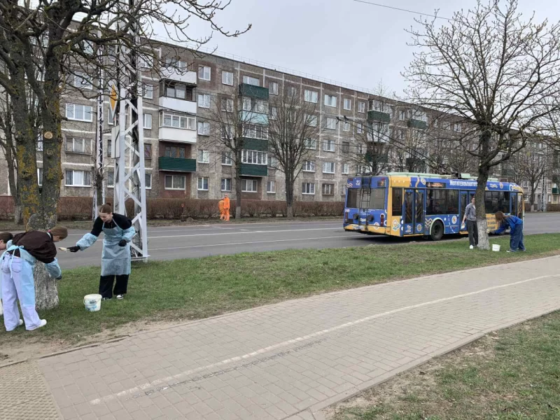 Санитарный день прошел в Ленинском районе Бобруйска