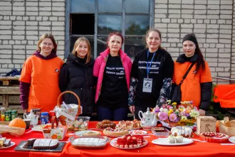 В домике "Собачье сердце" прошел фестиваль пирогов. Фоторепортаж