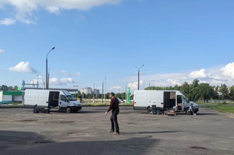 Почем принимают чернику и лисички в приемках рядом с бобруйским автовокзалом?