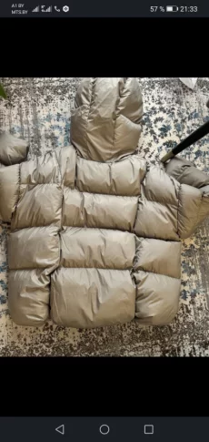Пуховик 48-54р оверсайз