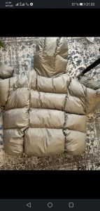 Пуховик 48-54р оверсайз