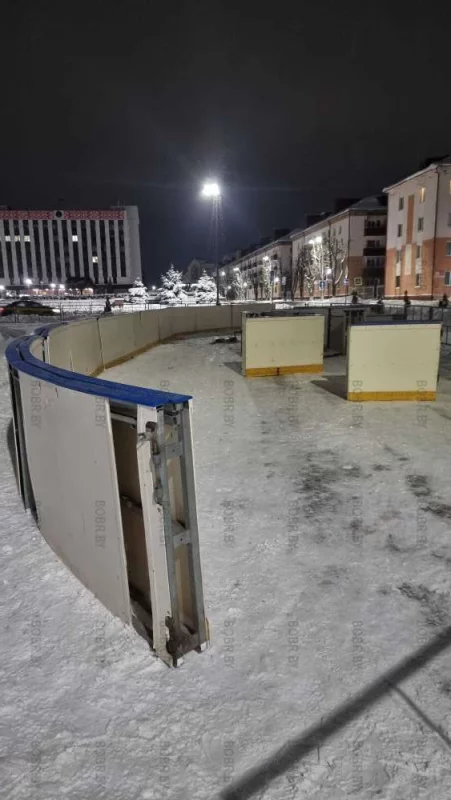 Всё готово к установке катка!