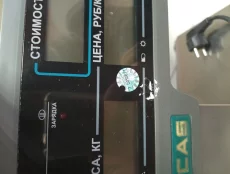 Весы торговые CAS ER 15 до 15 кг. рабочие, поверенные в 2025 г