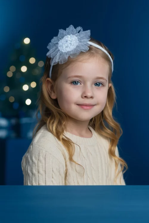 Ободок снежинка