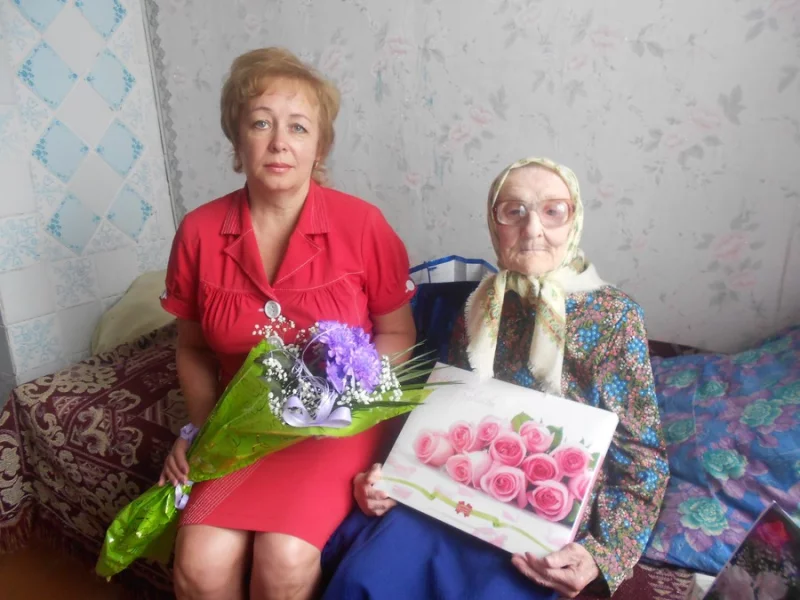 Отметила столетие
