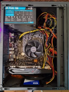 Геймерский компьютер на Ryzen 5 2400G/RX580 8GB