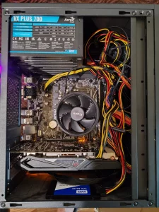 Геймерский компьютер на Ryzen 5 2400G/RX580 8GB