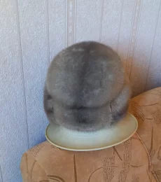 Шапка женская и воротник из норки