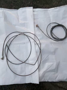 Трос крепёжный, стальной, d=5 мм