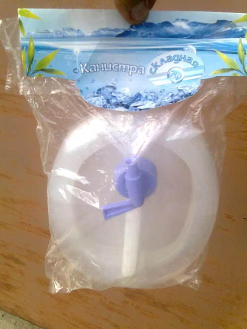 Канистра складная капроновая с краном, емкость 5 л