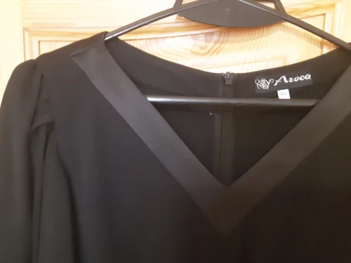 Платье черного цвета размер 48