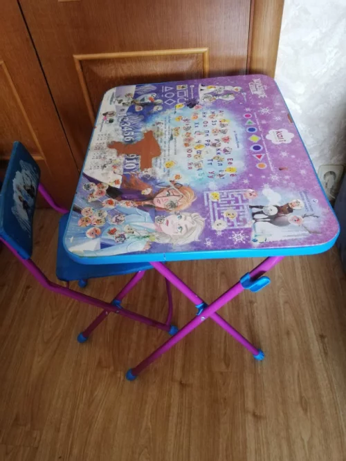 Стол стул детский складной ника