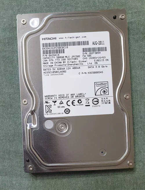 Жесткий диск 500ГБ