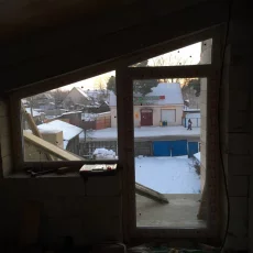 Выход на балкон ПВХ Grain-70
