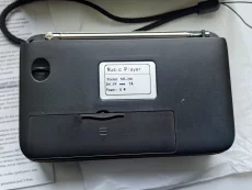 Портативное FM радио (BT MP3 USB MicroSD запись фонарик)