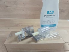 Крепления для крышки унитаза с микролифтом из металла