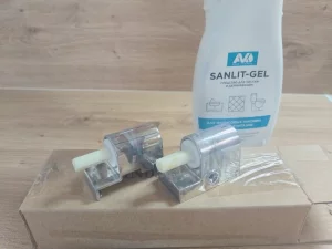 Крепления для крышки унитаза с микролифтом из металла