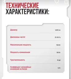 Сабвуфер УРАЛ