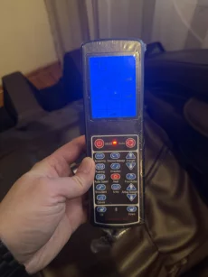 Массажное кресло VictoryFit VF-M98 (коричневый/серый)