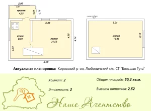 Одноэтажная дача с мансардным этажом в СТ «Большая Гута»