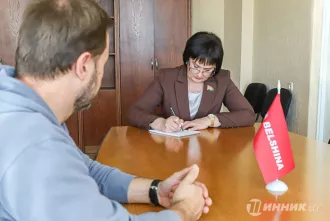 Депутат Приходько провела прием на «Белшине»: какие вопросы взяты на контроль?
