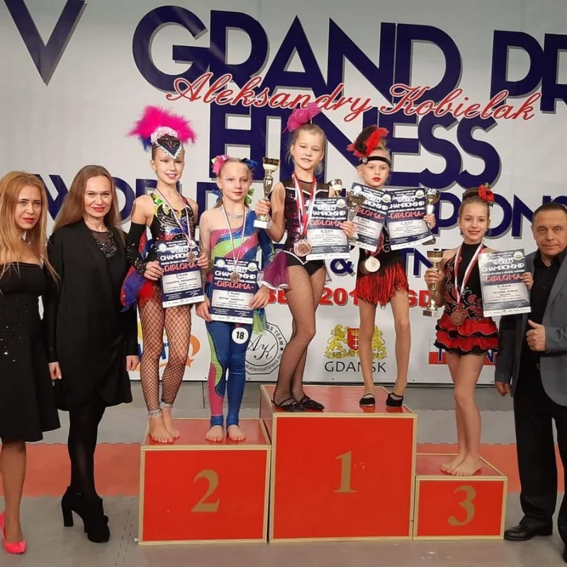 Успешно выступила команда «Олимпия FIT-KID WFF BELARUS»