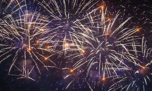 Покупка красочных фейерверков в Минске
