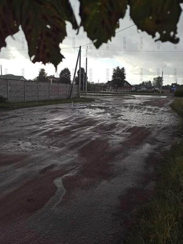 Внезапный вечерний ливень в городе