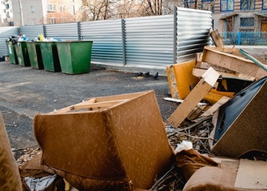 Что делать с крупногабаритным хламом?