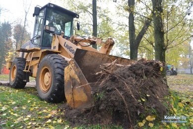 В бобруйском парке снова чистили озера