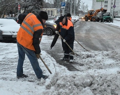 Улицы Бобруйска должны быть очищены от наледи и снега в кратчайшие сроки