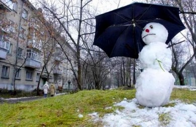 Начало февраля будет аномально теплым
