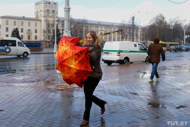 Неделя будет дождливой, но температура останется выше нормы