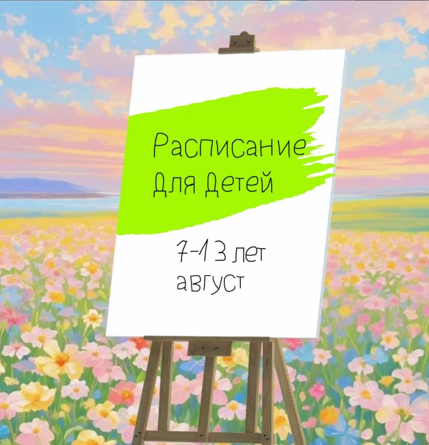 Рисование для детей 7-13 лет